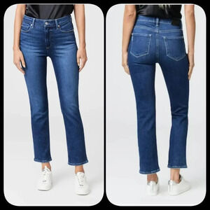 Nwot Paige Cindy High Rise Straight Ankle Jeans Sz 25